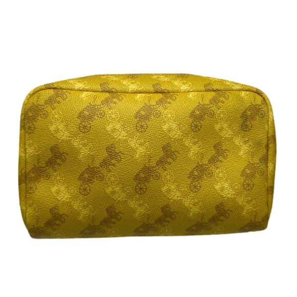 COACH Horse & Carriage Print Boxy 20 Cosmetic Bag F84642 - Picture 3 of 10